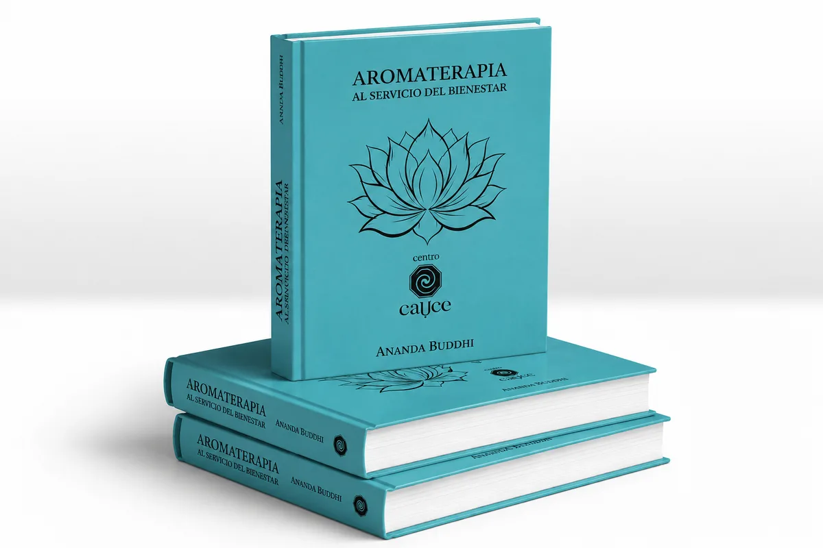 Portada del libro Aromaterapia al Servicio del Bienestar