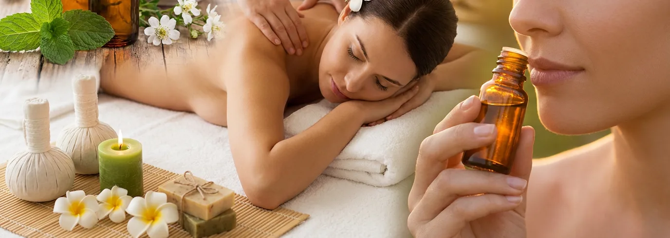 Aceites esenciales y plantas aromáticas para aromaterapia en Centro Cauce