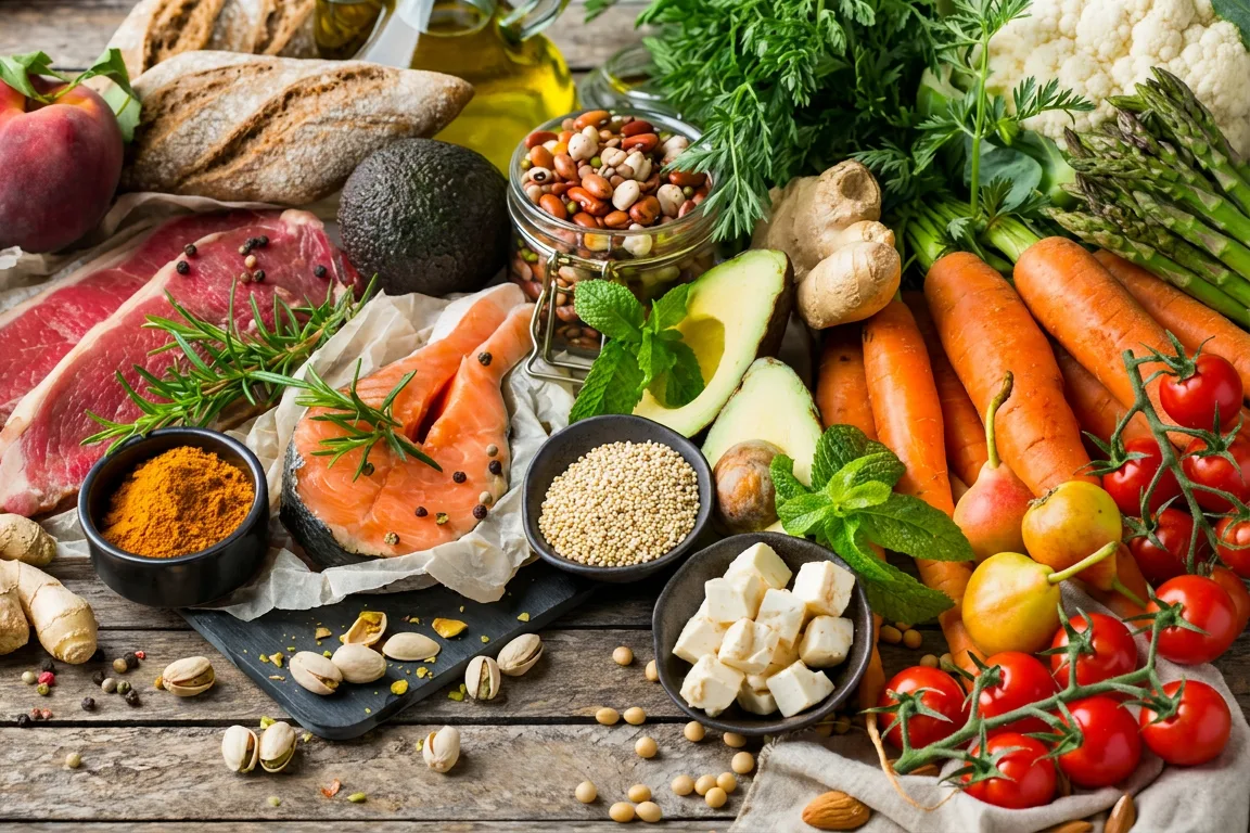 Verduras, legumbres y semillas de una alimentación consciente y de temporada